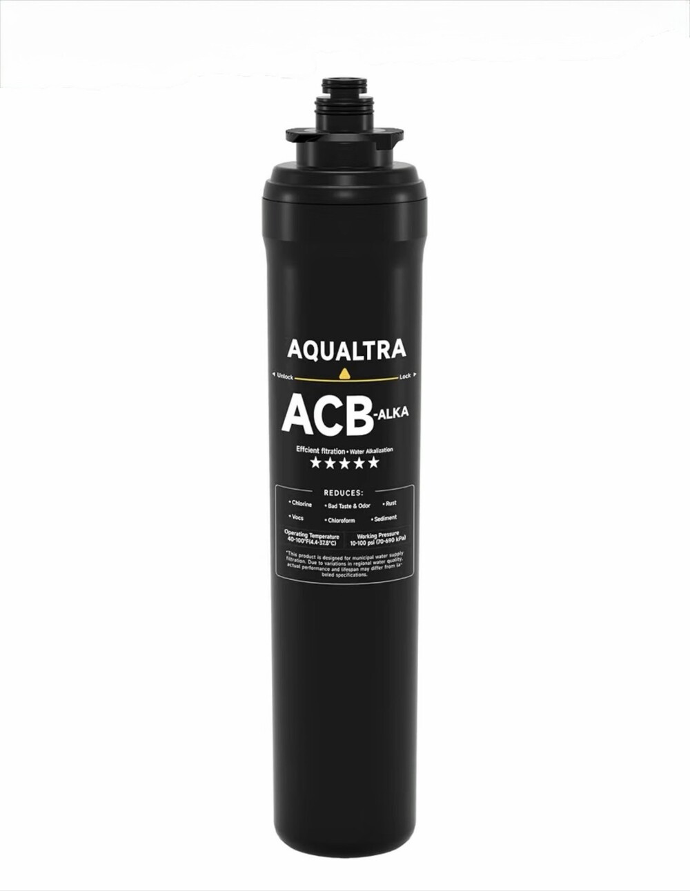 AQUALTRA USF-ALKA-15 Alkaline Water Filter Replacement for Under Sink Systems